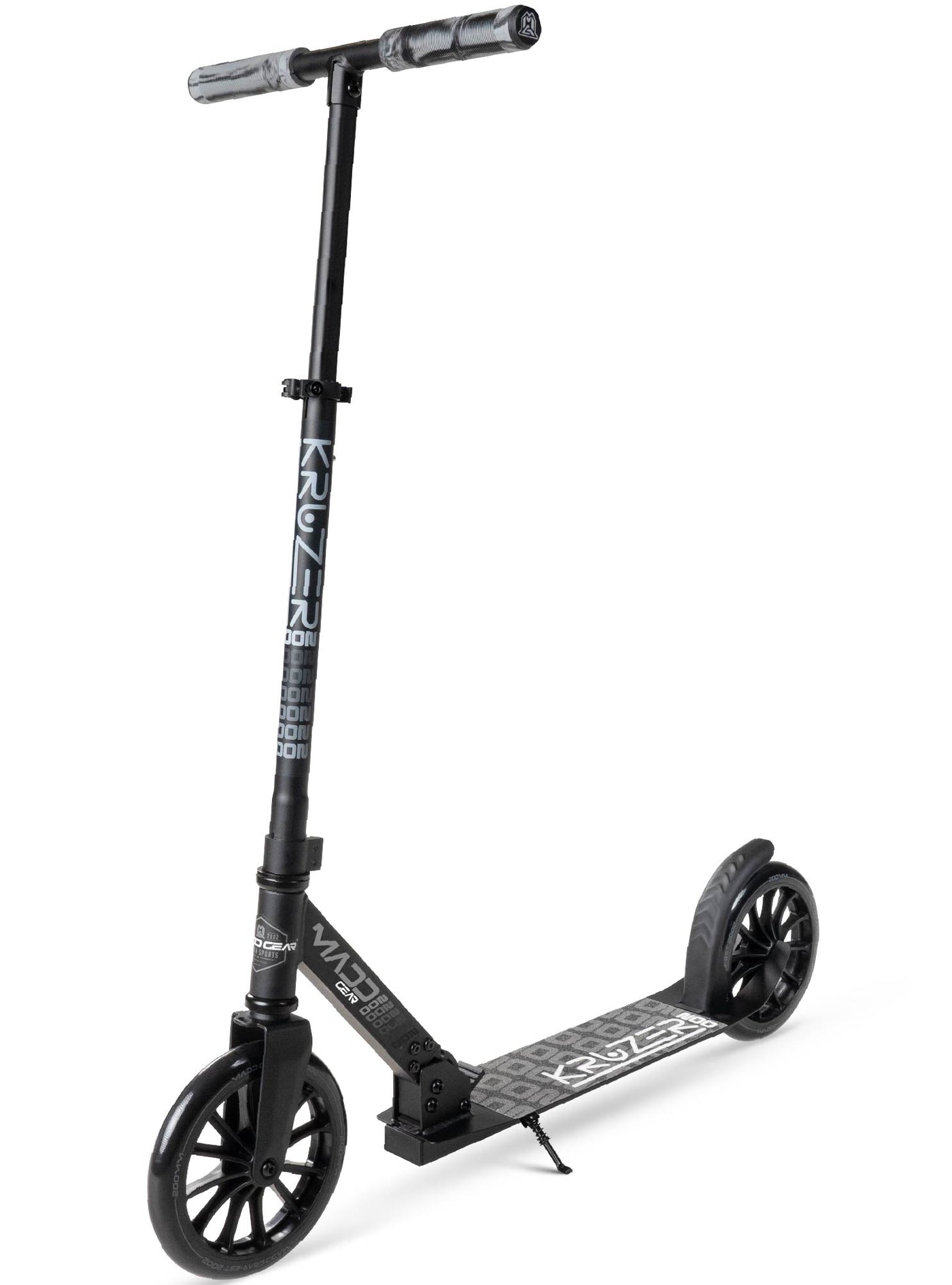 MG Kruzer 200 Folding Commuter Scooter in Black – Stylish design, perfect for urban commuting and leisure rides