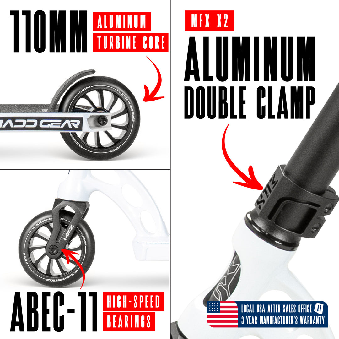 MGP ORIGIN 500 SCOOTER - WHITE PEARL – Madd Gear