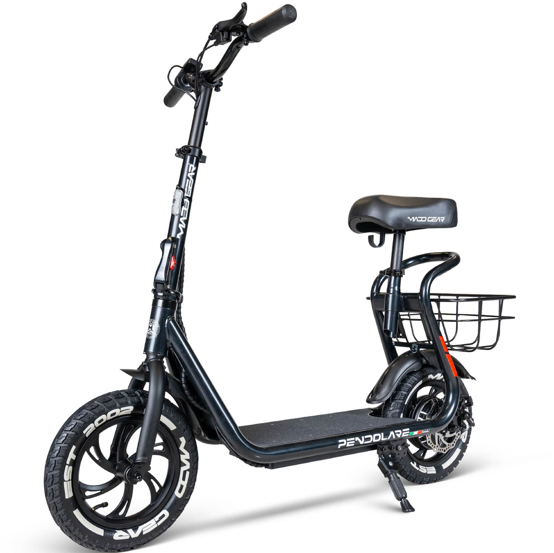 Madd Gear Pendolare Electric Folding Scooter - Black Olive
