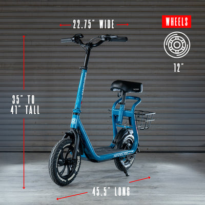 Madd Gear madgear Pendolare 300 Electric Scooter Commute Teens Adults GoTrax Blue