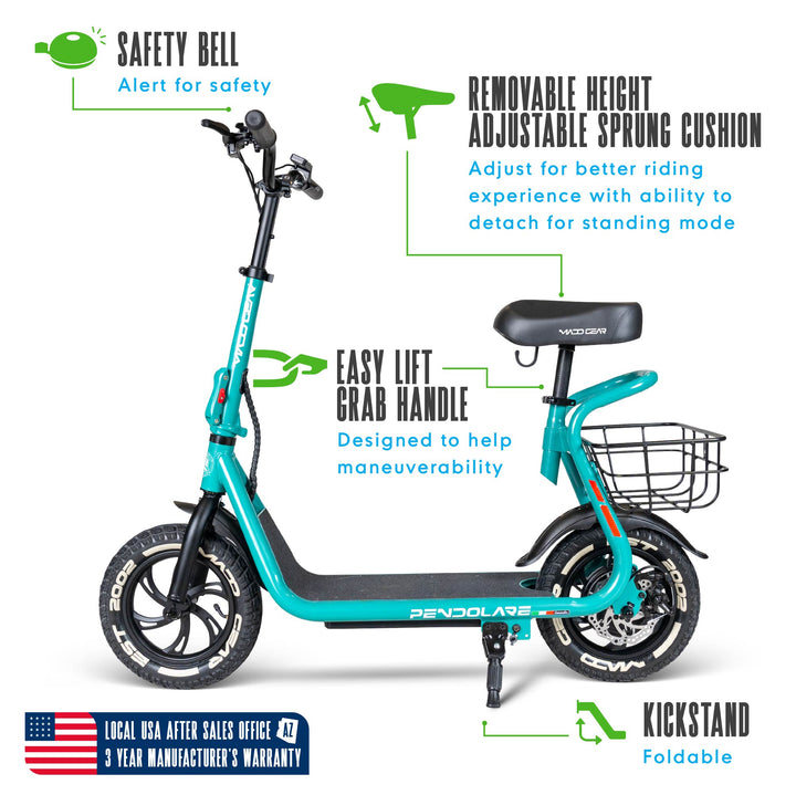 2025MGPENDOLAREELECTRICSCOOTER