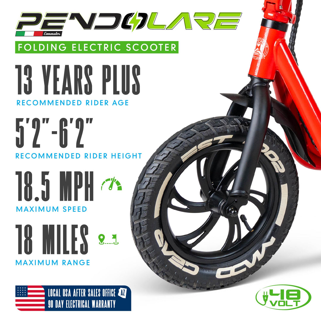 Electric Scooter with Seat & Basket – 18 Mile Range, 12