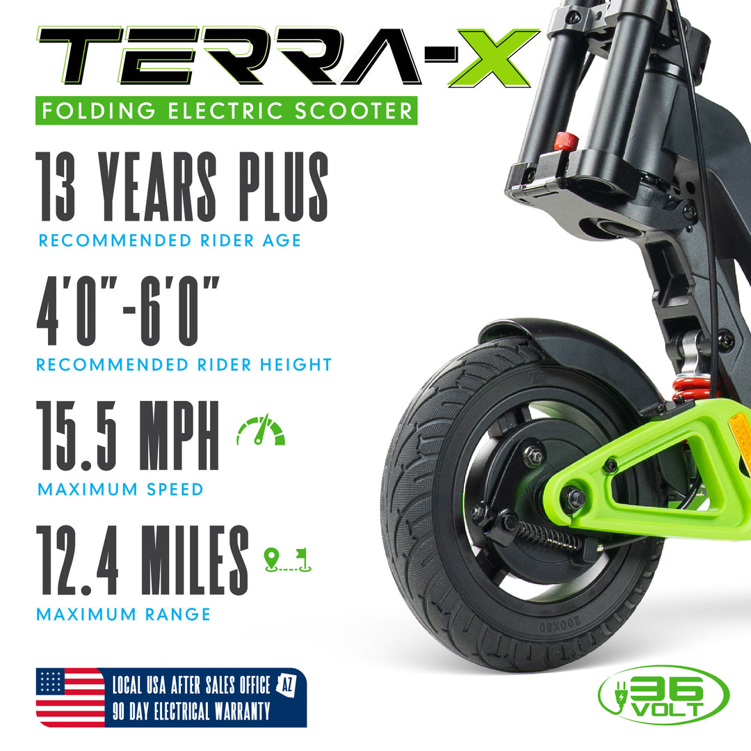 Madd Gear Terra-X Electric - Black / Green