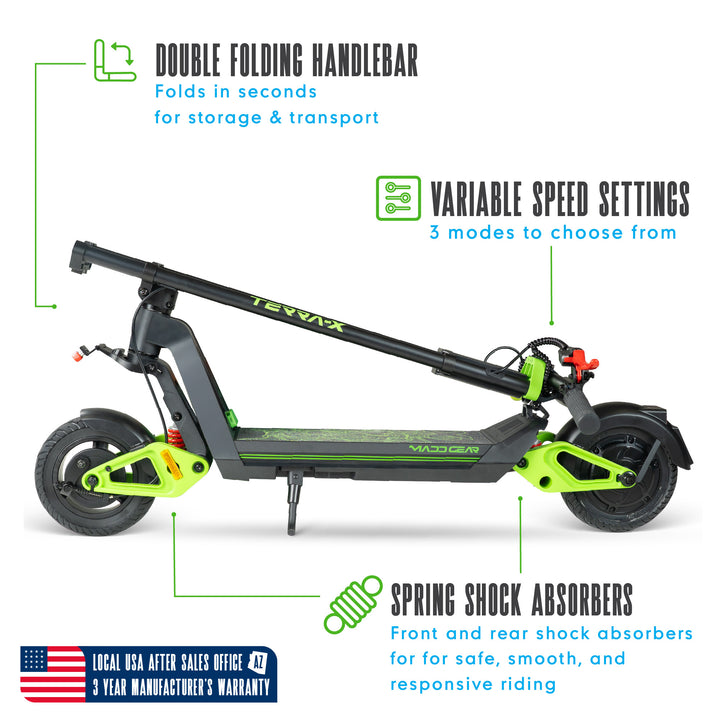 Madd Gear Terra-X Electric - Black / Green