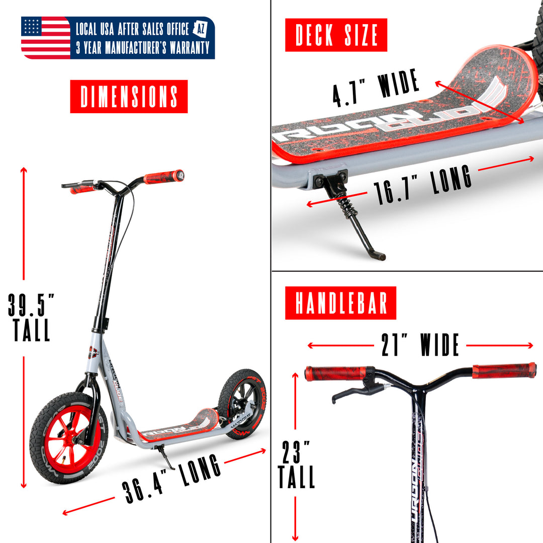 madd gear all terrain scooter Urban Glide Scooter Malibu