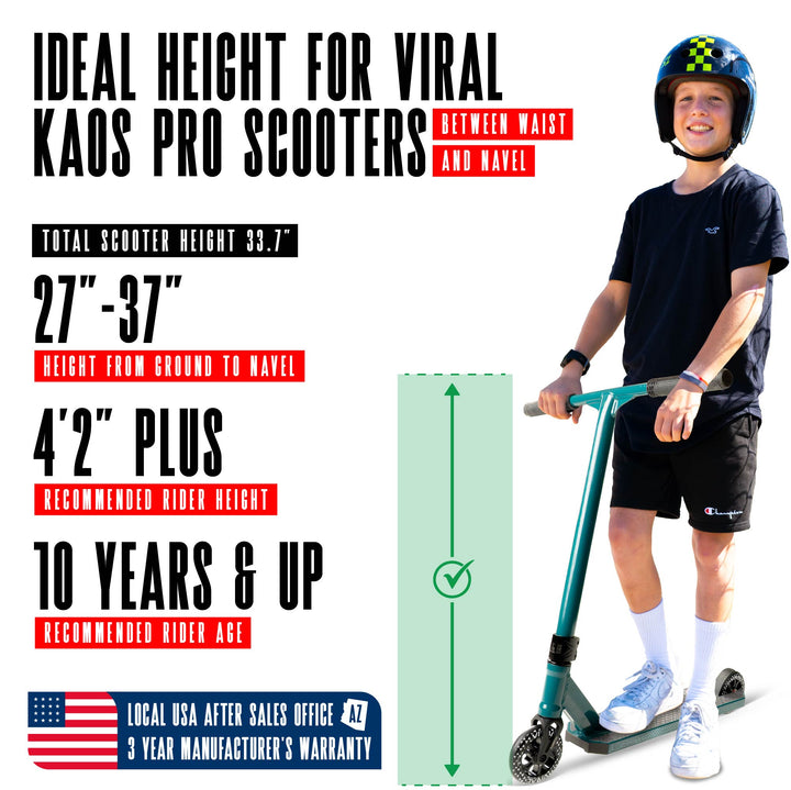 Viral Kaos Pro Scooter - Denim – Madd Gear