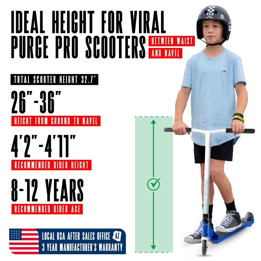 Madd Gear Viral Purge Pro Scooter - Cobalt