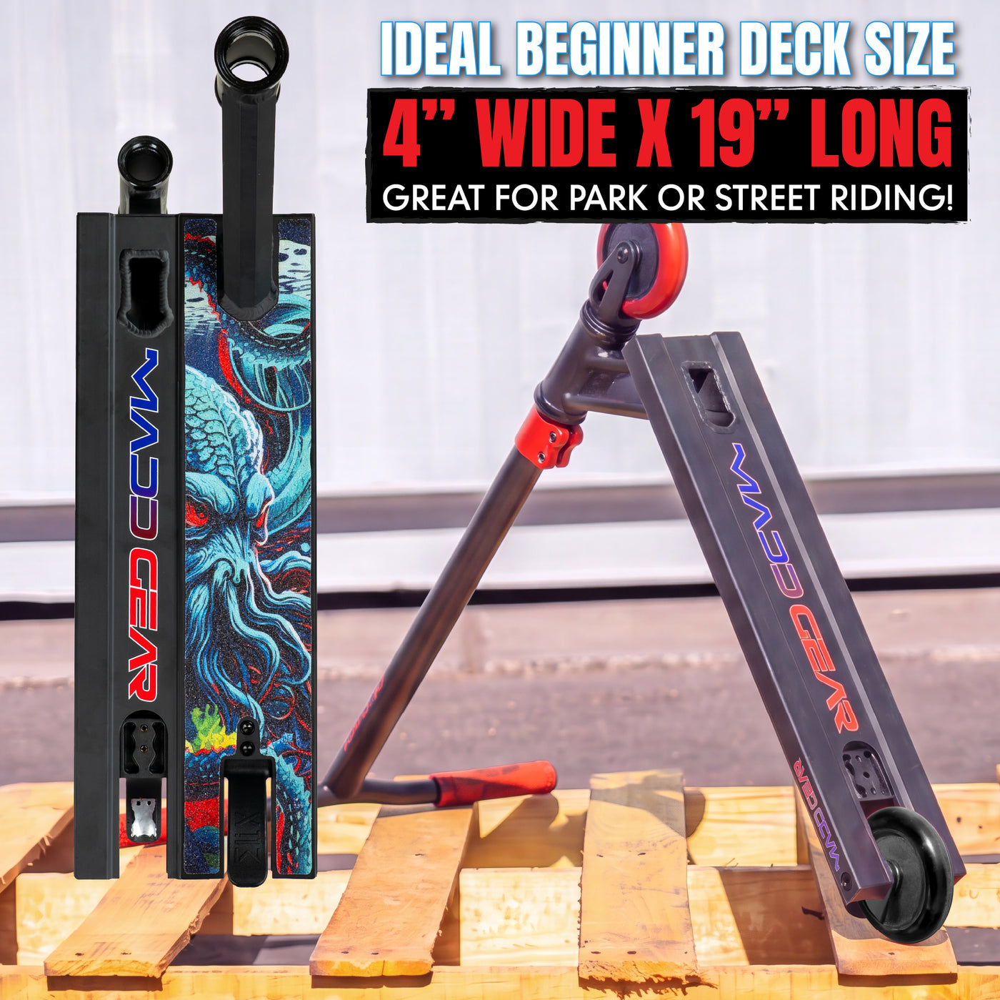 Madd Gear MG2 Obsidian Pro Scooter - Kraken