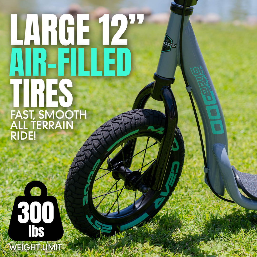 madd gear all terrain scooter Metro Urban Glide 300 Commuter Scooter
