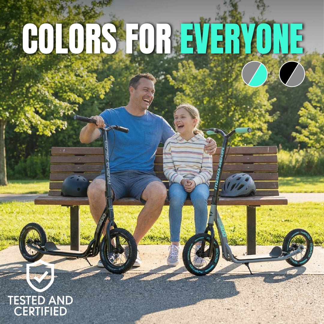 Metro Urban Glide 300 Commuter Scooter - Grey Teal – Madd Gear
