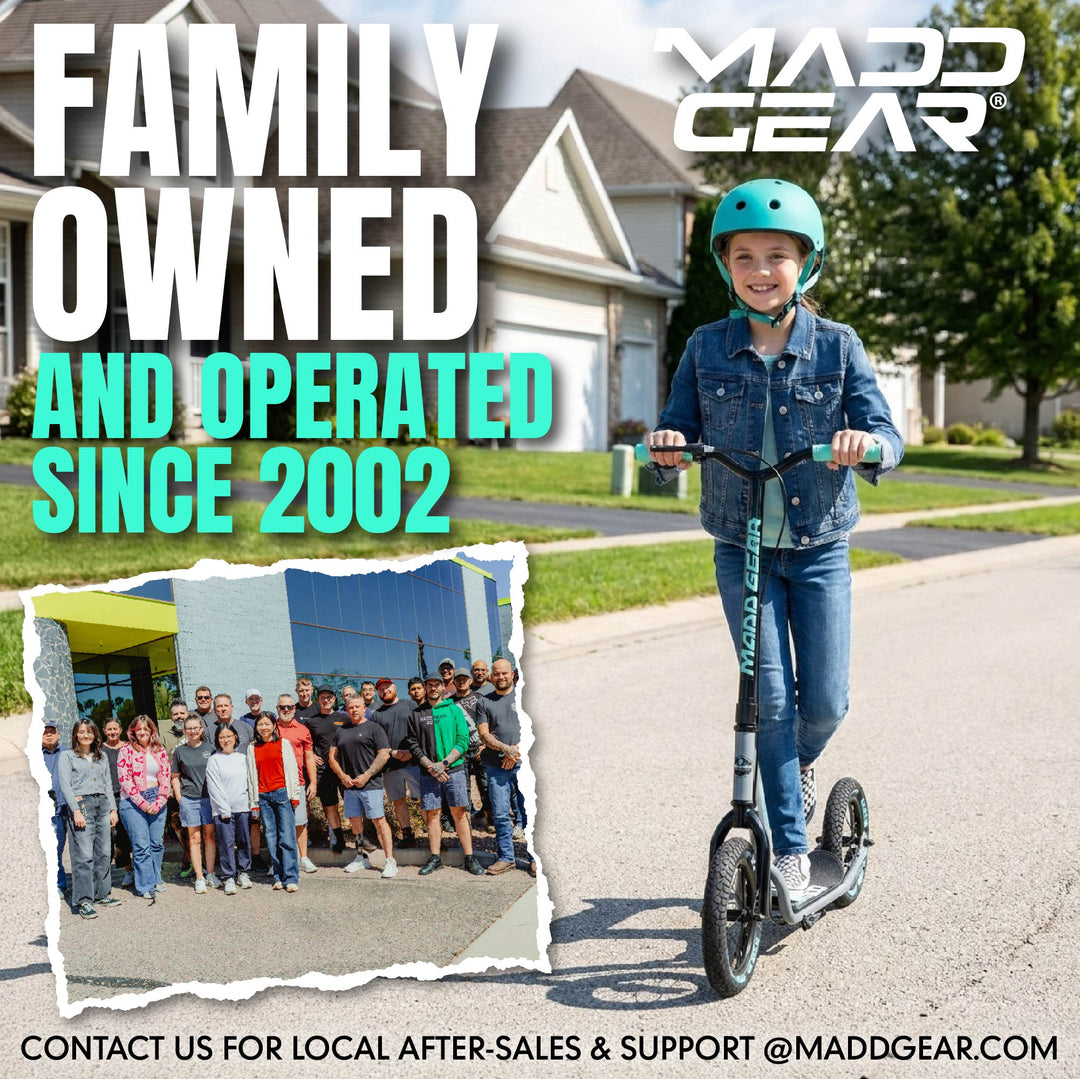 Metro Urban Glide 300 Commuter Scooter - Grey Teal – Madd Gear