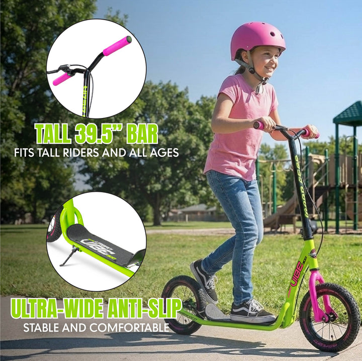 Metro Urban Vibe 300 Scooter - Green Pink – Madd Gear