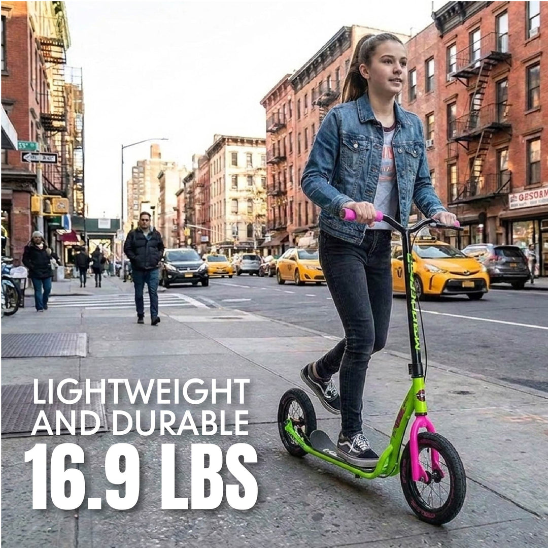 Metro Urban Vibe 300 Scooter - Green Pink – Madd Gear