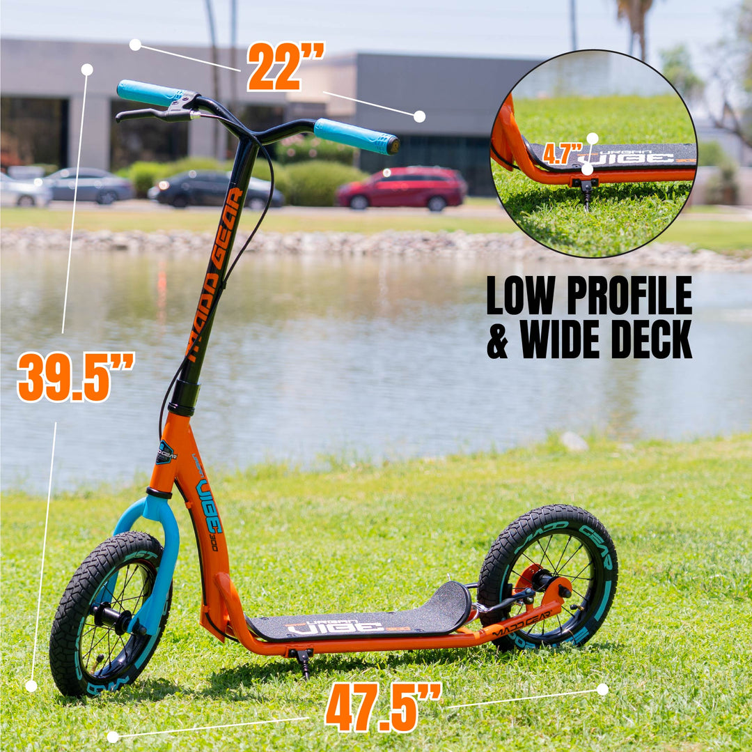 Metro Urban Vibe 300 Scooter - Orange Blue – Madd Gear