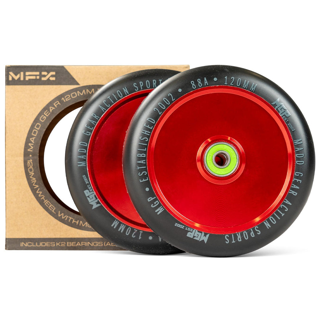 MFX 120mm Hollow Core Wheels – Madd Gear