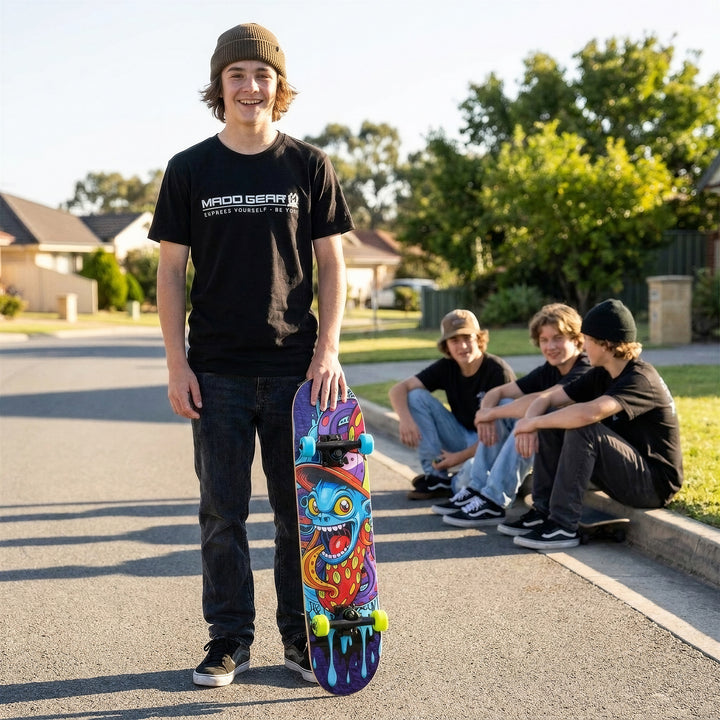 31” Rebel Squid Skateboard – Madd Gear