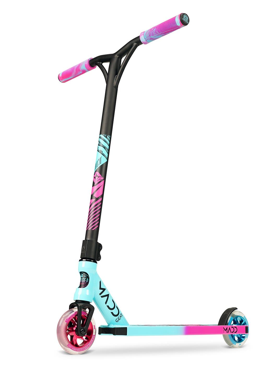 Smooth riding MGP Kick Extreme Stunt Scooter Complete High Quality Razor Pro Trick Skate Park Mad Teal Pink Wheels