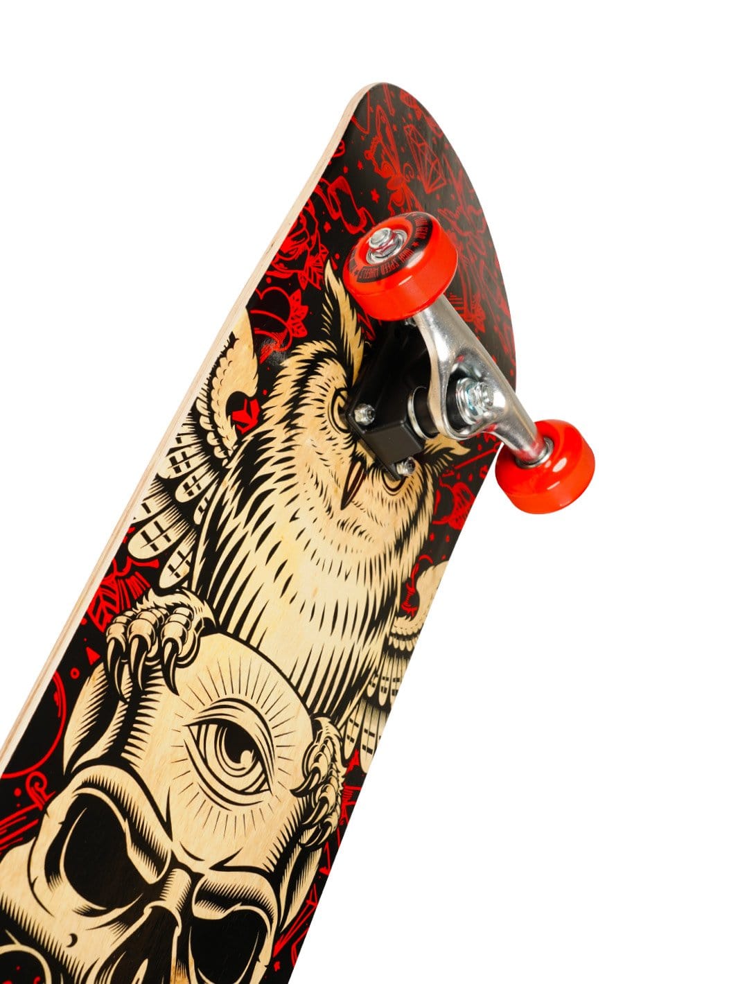 Madd Gear Complete Skateboard Maple Popsicle Red Wheels 31" Black Red Ply Aluminum Trucks High Quality