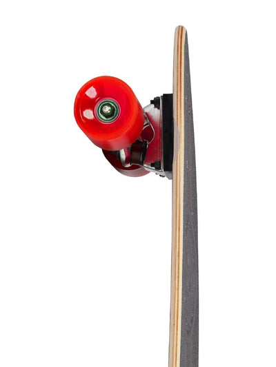 Madd Gear 36" Longboard Complete Skateboard Maple Adult High Quality Aluminum Trucks Red Zig Zag