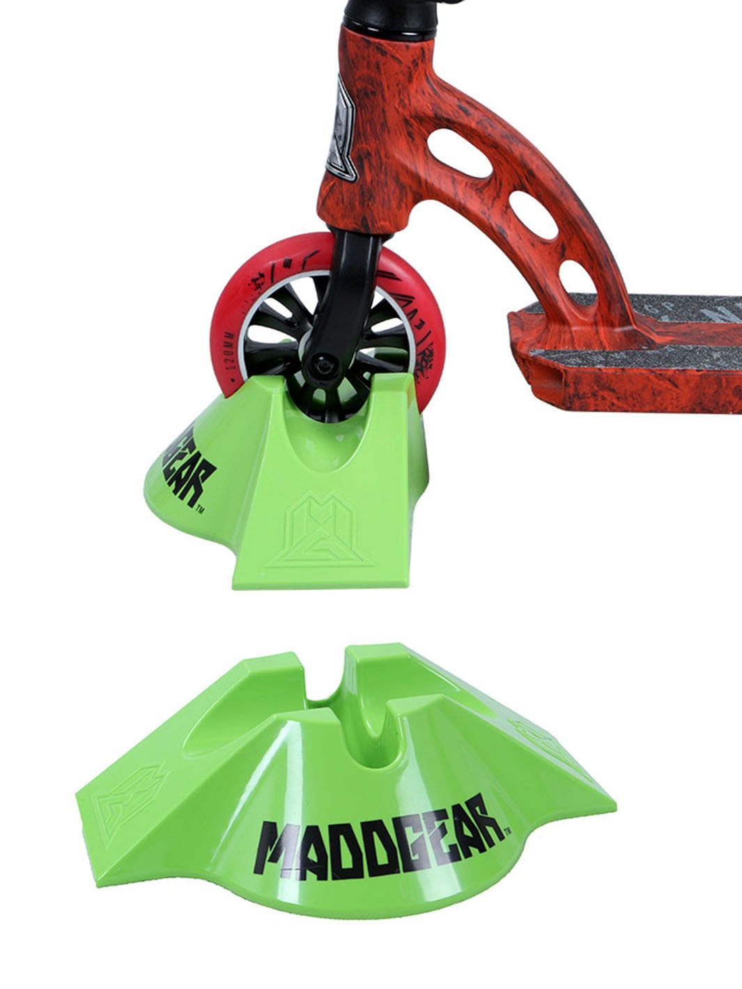 Madd Gear Pro Scooter Stand green best kick scoot rack
