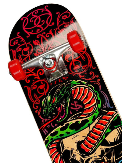 Madd Gear Complete Skateboard Snake Red Green Kids