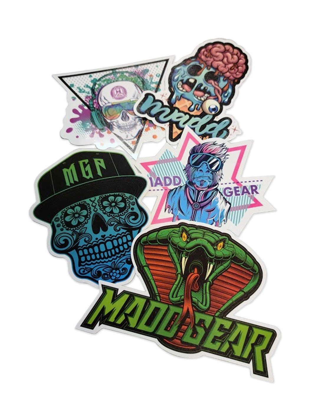 Madd Gear MGP Sticker Pack Stickers Decals Kids Scooter