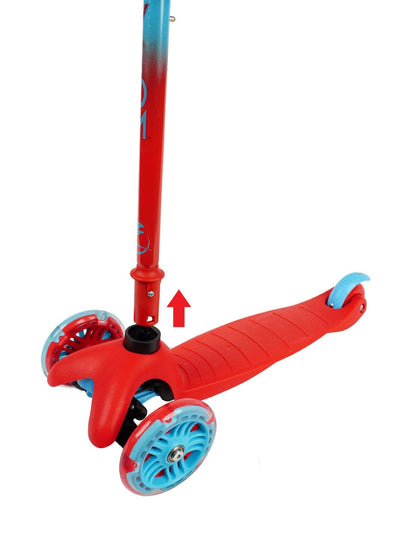 Zycom Zipper Scooter & Helmet - Red Blue