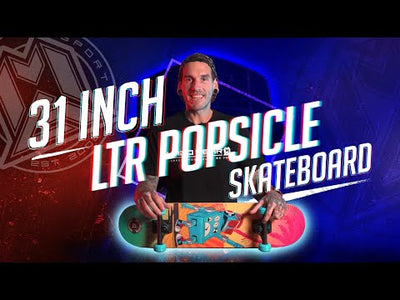 31" LTR Complete Skateboard - Green Peace